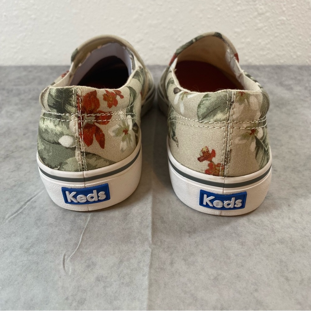 Women's Jump Kick Slip Tropical Keds Sneakers, Size 7.5 Medium NWOT - Picture 3 of 7